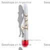 Vibrador de 7 pulgadas rigido rojo